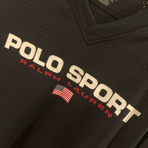 Mens L Polo Sport By Ralph Lauren Jersey New - Picture 3 of 4